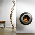 Chimeneas Cide Hogar bioetanol Cocoon Fires modelo Vellum Black